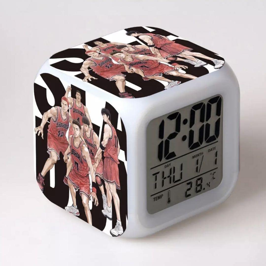 スラムダンク　SLAMDUNK 置き時計 Amazon.co.jp: 291 スラムダンク SLAM DUNK デジタル 目覚まし